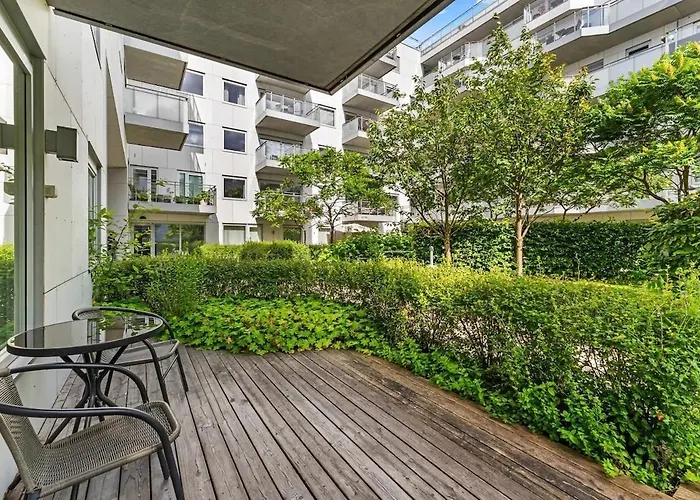 Waterfront - - Private Patio アパート オスロ